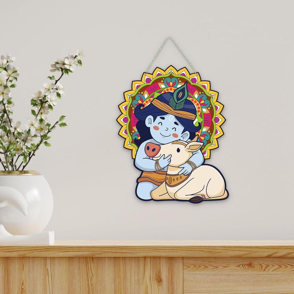 Decorative Design Wooden Wall Hanging for Home Decor | Office | Gifts | Living Room | Bedroom | Wooden Decorative Items | Modern Painting