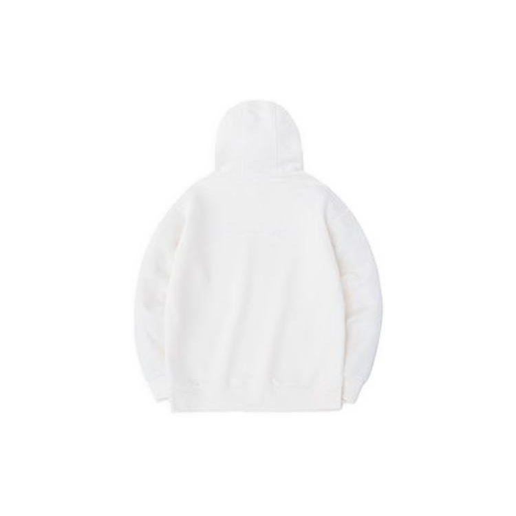 Anta Lifestyle Series Lettered Hooded Pullover Sweatshirt Women Sweatshirt Corn-White 162318758-1
