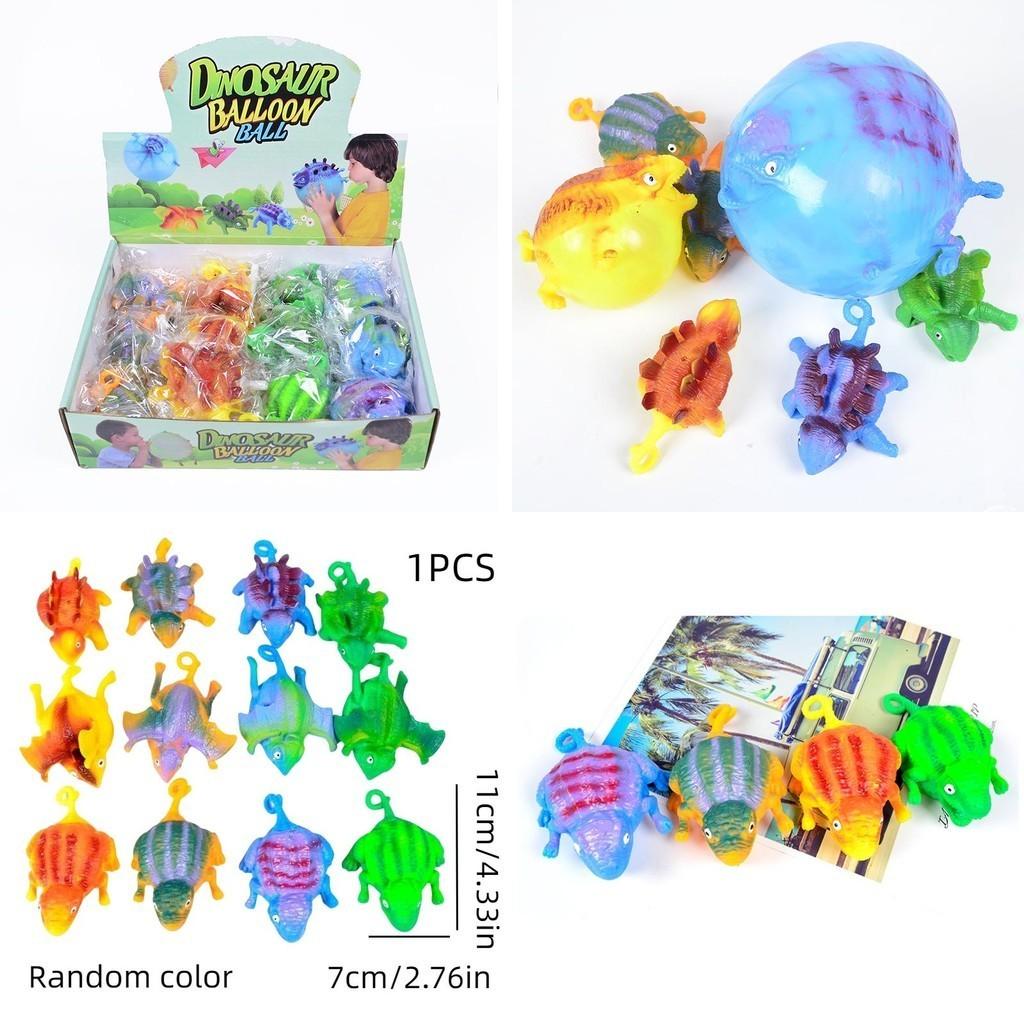 Inflatable Dinosaur Toy Creative And Unique Tpr Blow-up Animal For Stress Relief