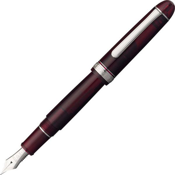 Platinum Century Fountain Pen Rhodium Finish Burgundy