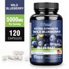 5000mg Wild Blueberry 10:1 Extract Capsules - Antioxidant, Eye & Brain Health