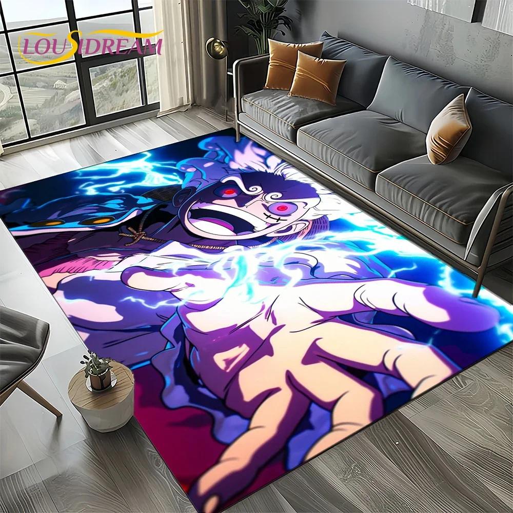 3D One PIECE-E Japan Anime Cartoon Carpet Rug for Living Room Bedroom Home Sofa Decoration,Kids Play Area Rug Non-slip Floor Mat