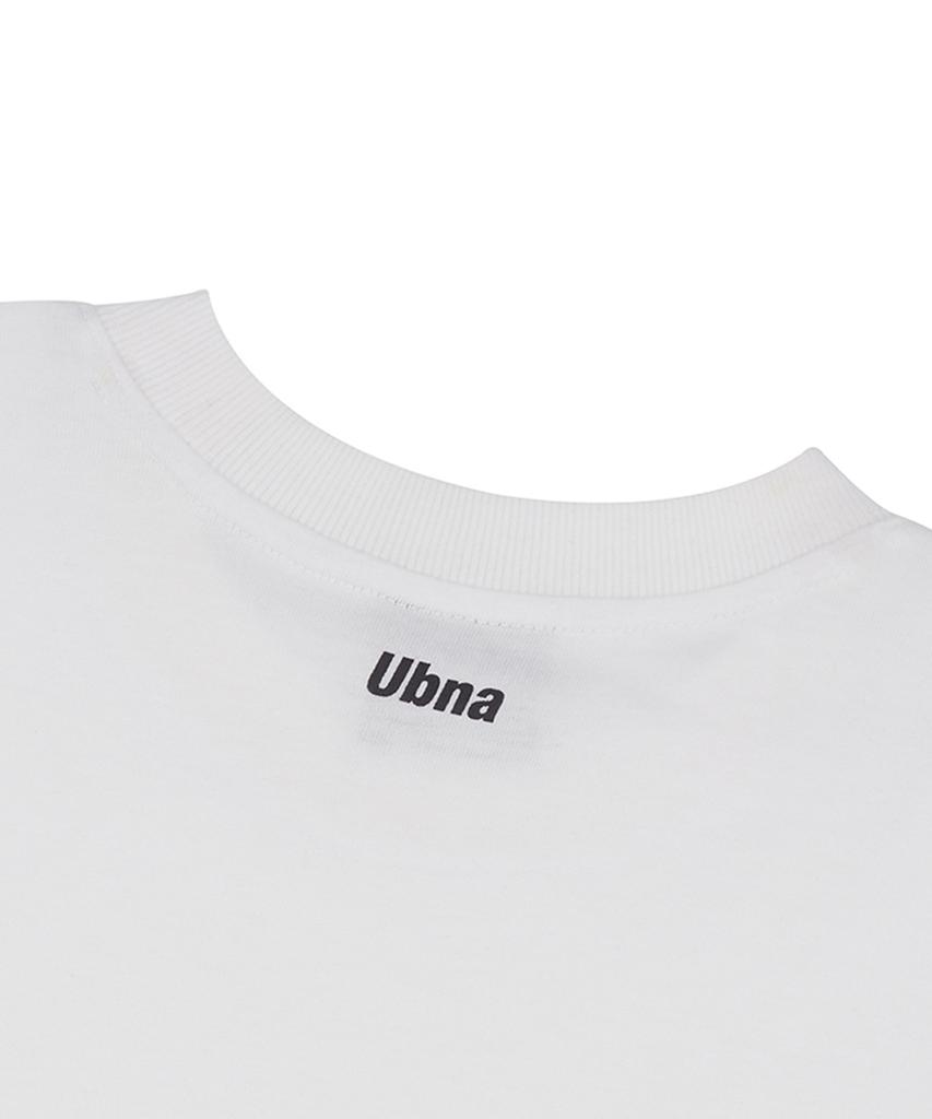 URBANAGE Front Logo Oversized Short Sleeve T-Shirt_White