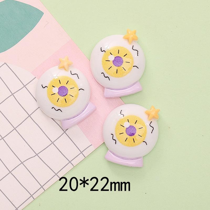 10Pcs New Mini Cute Cartoon Halloween Collection Flat Back Resin Cabochons  DIY Jewelry Craft Decoration Accessorie