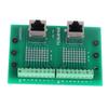 Ethernet Connector Breakout Board Fast Transmission DIN Rail Mount RJ45 M2 Terminal Block