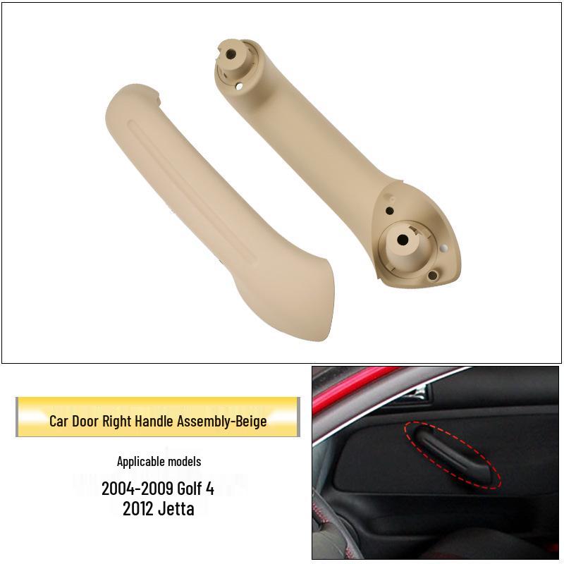 

Совместимая рамка накладки внутренней ручки и переключателя подлокотника для 4-дверных Volkswagen Golf, Jetta, Bora