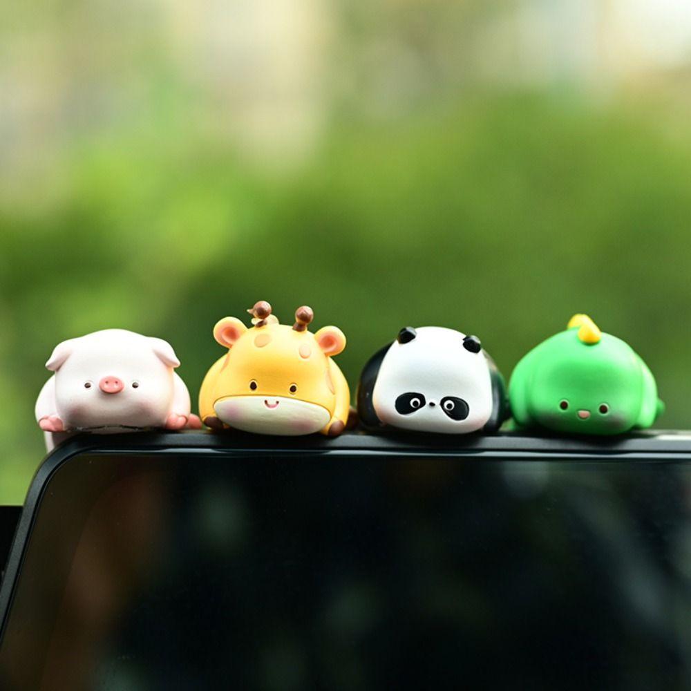 Table Edge Computer Monitor Decoration TV Screens Center Console Figurines Office Desktop