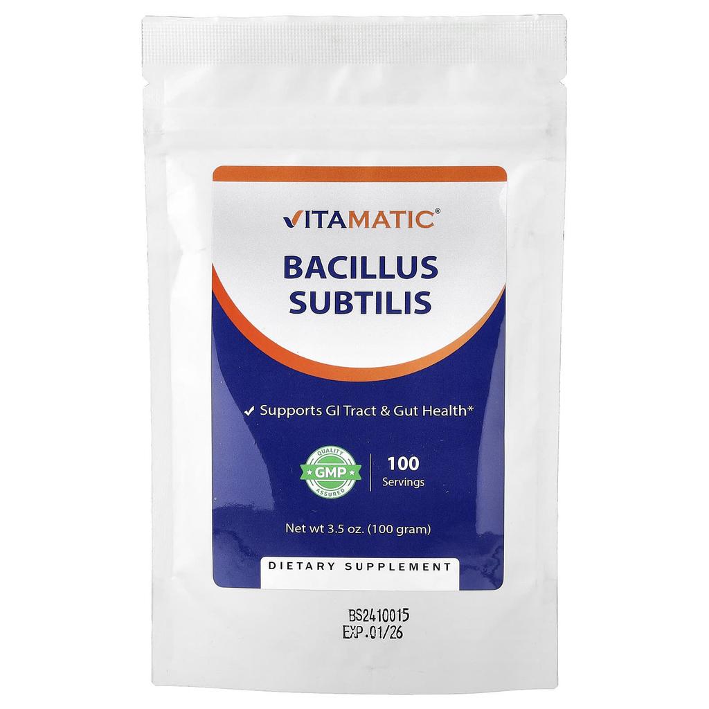 Vitamatic, Bacillus Subtilis, 100g (3.5oz)