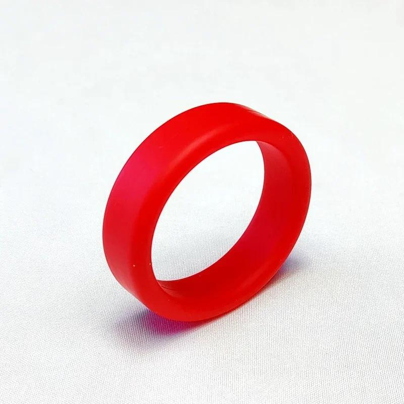 Cock Ring Durable Silicone Penis Rings Men's Delayed Ejaculation Rubber Rings Sex Toy For Men Couple Stretcher Scrotum Ring