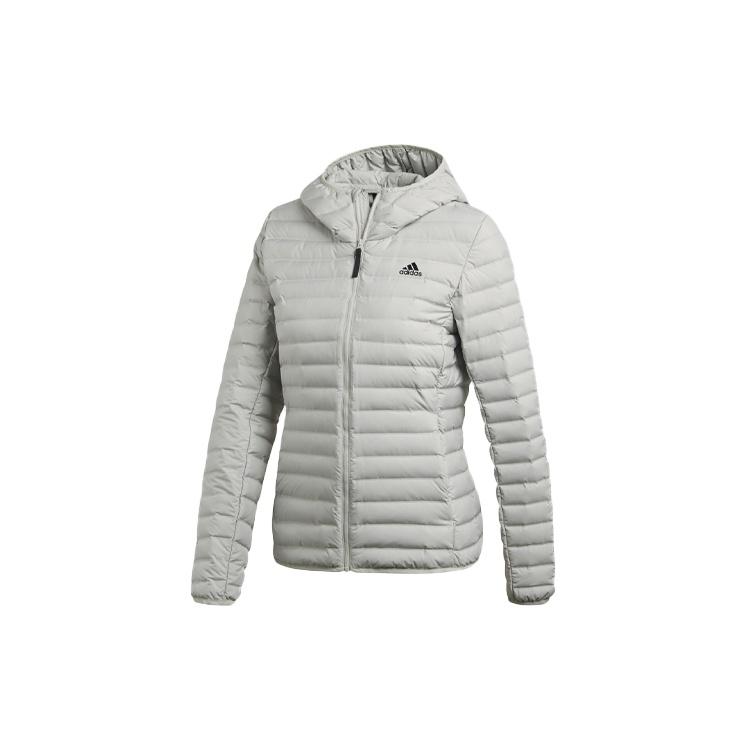 (WMNS) adidas Varilite Soft Hooded Jacket Silver Grey Women s CY8734 S