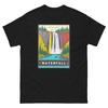 Wasserfall Geographische Landschaft Ort Szenerie T-Shirt