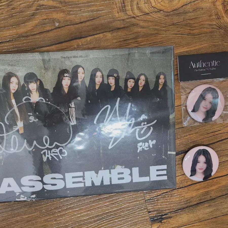 

Triples Signed Album & Pin Button