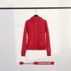 Crosslulu Women's Gold Zip Slim-Fit Velvet Hoodie Sweatshirt