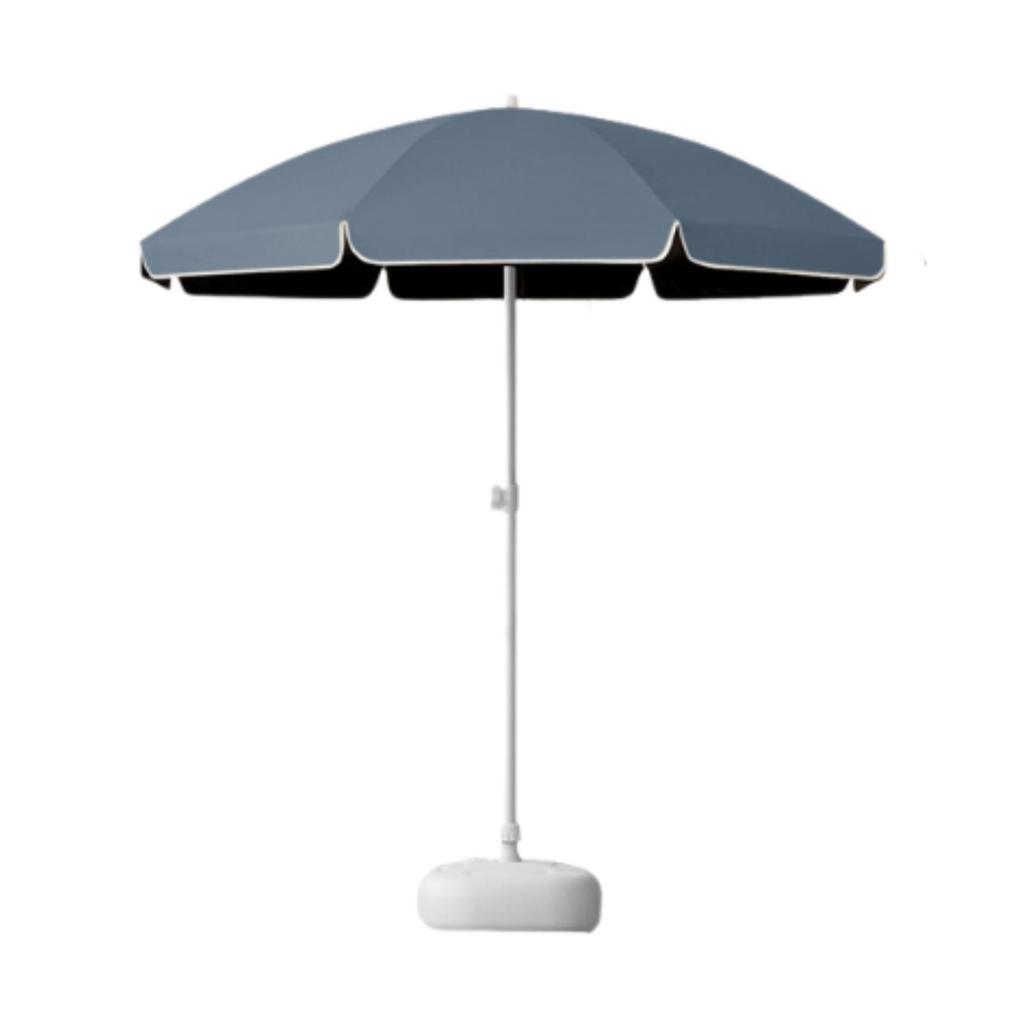 Beach Umbrella Parasol Canopy with Pole with Base Patio Umbrellas Outdoor