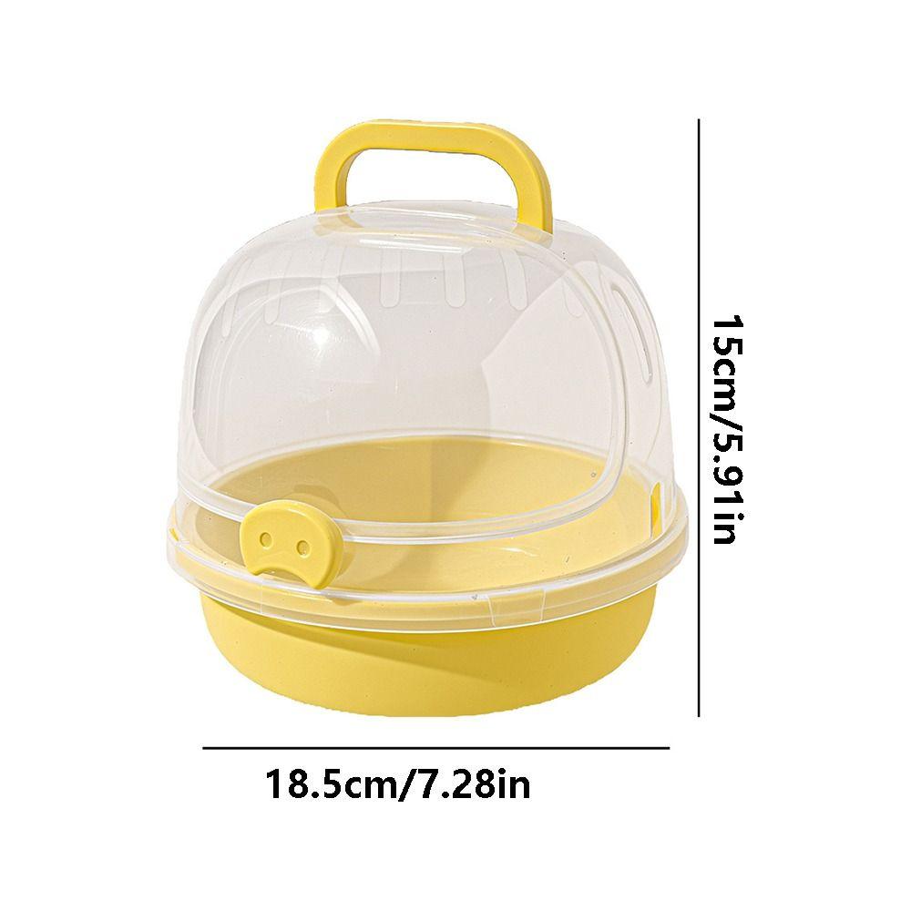 Large Space Travel Hamster Carrier Breathable Small Pet Carrying Box  Small Animal