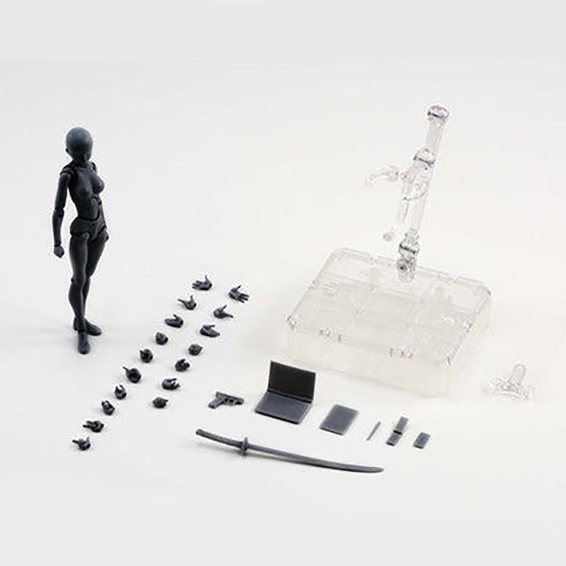 15cm Höhe Kunststoff/plastisch DIY Kombinationsfigurenmodell-Set für Heimdekoration