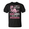 Mamasaurus Dont Mess With Funny Mom Graphic T Shirt Premium Cotton Casual Crew Neck Tee For Men