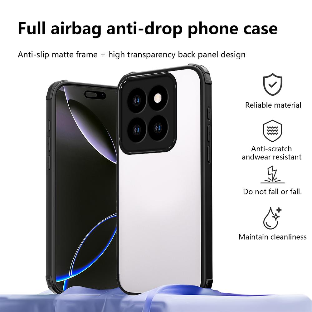 For Xiaomi POCO C85 C75 C71 M7 X7 F7 M6 15T Pro 13T 14T 12T 11T Pro Redmi 15C 15 14C A5 A3 TPU Transparent Anti Drop Phone Case