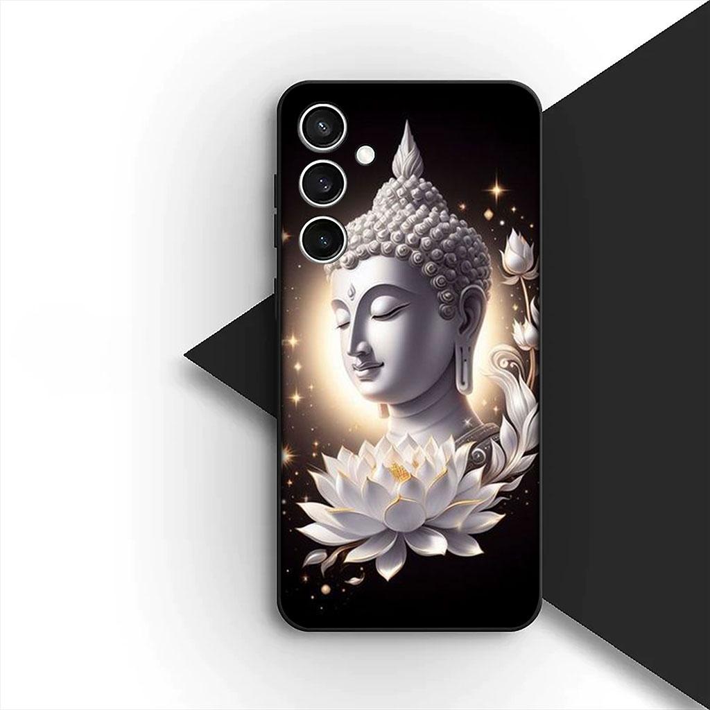 

Phone Cover for Apple iPhone 16 14 15 Plus 11 Pro Max 16E ProMax + 16Plus 15+ 14+ Soft Case Lord Buddha Lotus Flower Light iPhone 11 Pro