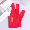 Beginners Practice Three Fingers Snooker Billiard Cue Glove Non-slip Gloves