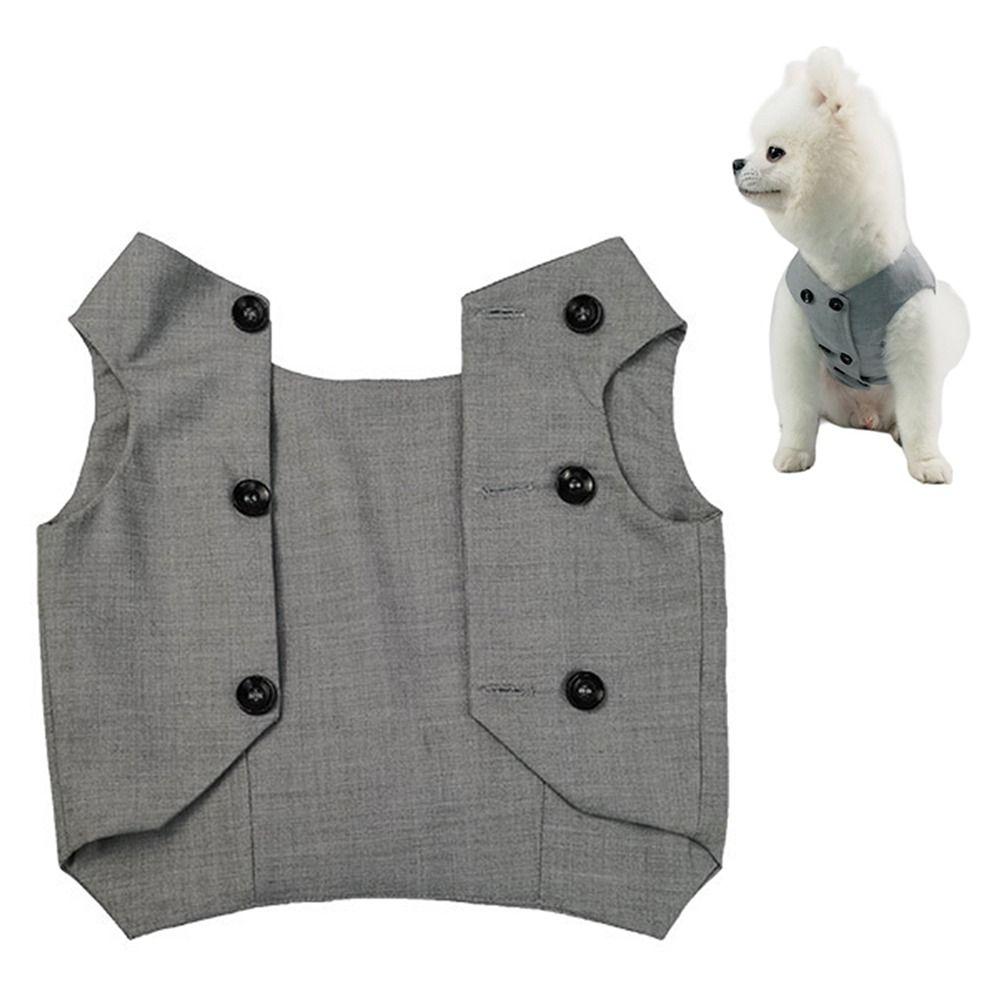 Soft Pet Formal Shirt Creative Puppy Costume Stylish Dog Wedding Suit  For Small Dogs