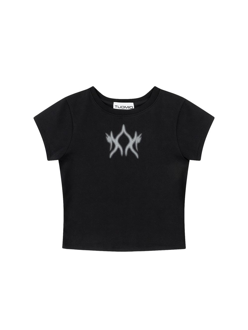 Tuomio Flame Baby T-Shirts [Black] 1