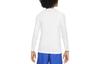 Nike Sweatshirt Kids' Apparel Dri FIT Long Sleeve Top White Kids' FJ6822-100