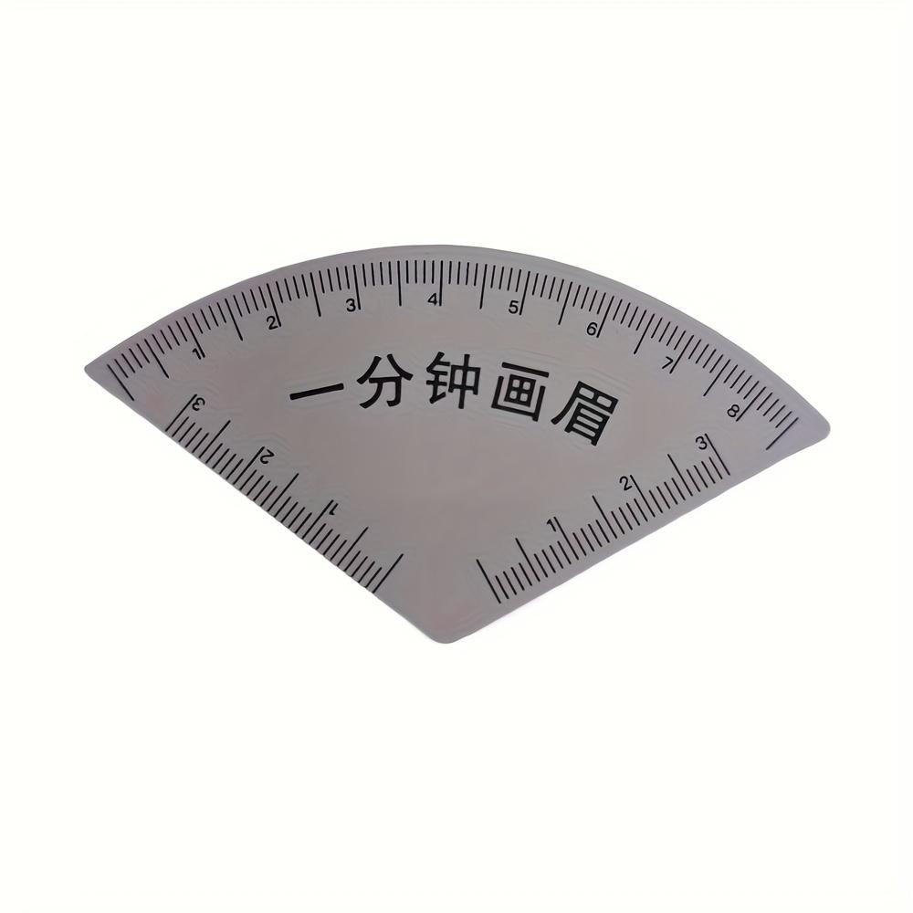 

1 шт. Набор трафаретов для бровей - Мгновенные идеальные брови, Шаблоны разных стилей для женщин, Инструмент для точного придания формы, Простой в использовании гид