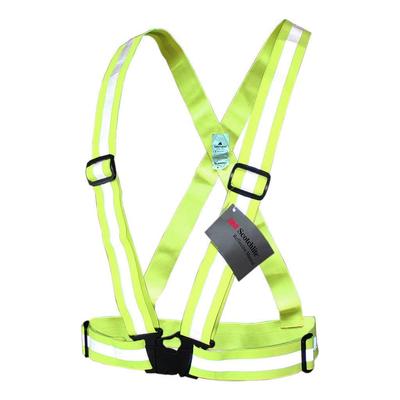 Salzmann 3M Scotchlite Reflective Vest and High Visibility One Size Fits Yellow Belt, All,