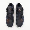FJ5478-010 Nike Air Jordan 1 Low Navy Black Snakeskin Dark Obsidian (Women's)
