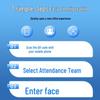 Enterprise WeChat Face Recognition Access Control & Attendance System CN plug (adapter included)