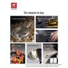 ZWILLING Silver TI II 30cm Pure Titanium Wok