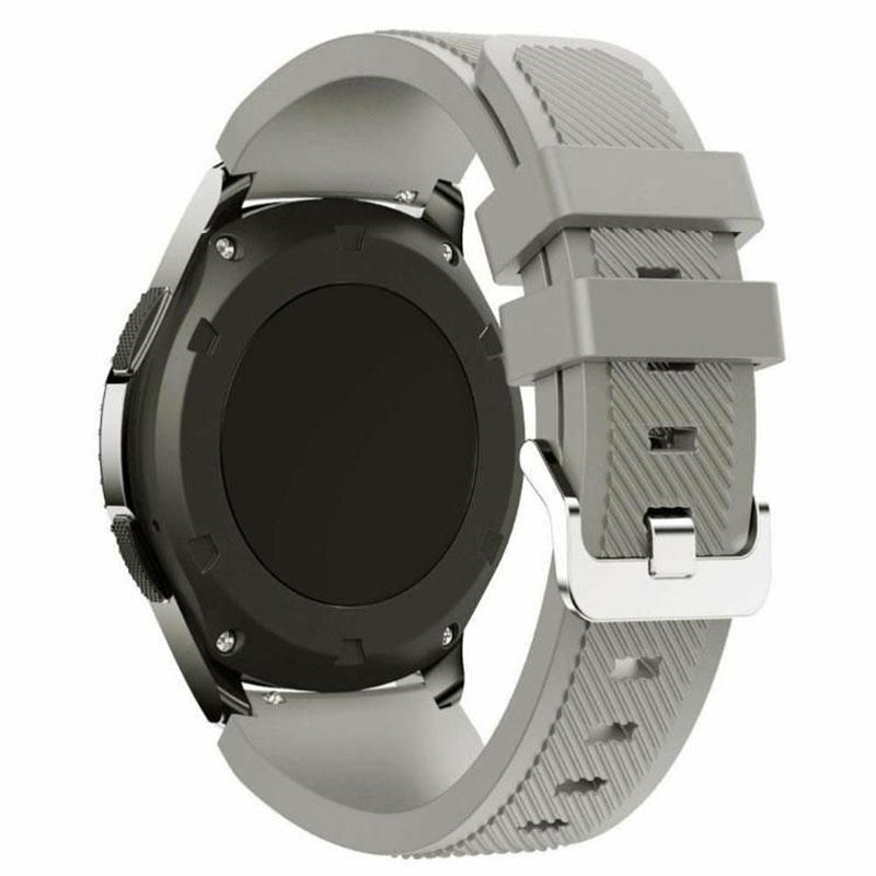 

Сменный 22-мм силиконовый спортивный браслет для Huawei Watch Gt серый