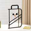 Transparent Portable File Bag High-capacity Handheld Bag Convenient Book Storage Bag  Student