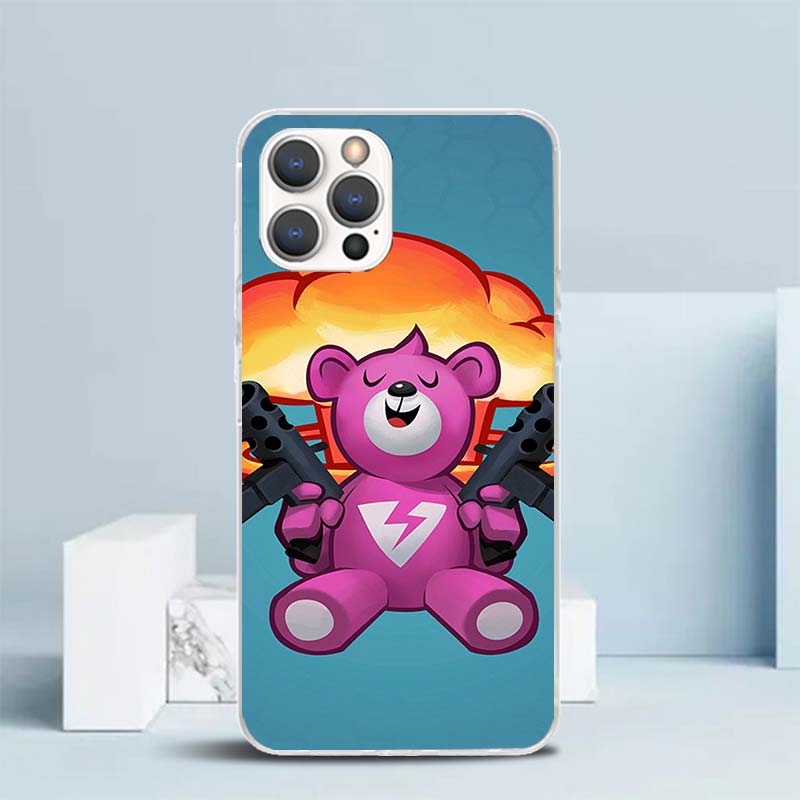 Game Battle-Royales Soft Cover for iPhone 16 17 Air 15 14 Pro Max 16E Phone Case 13 Mini 12 11 7 SE 8 Print Pattern Fit Cases 16