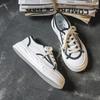 Canvas Shoes for Women 2024 Autumn Platform Casual Female Sneakers Ladies Retro Flat Lace Up Vulcanized Shoes Zapatos De Mujer