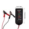 Taşınabilir Dijital Akü Yük Test Cihazı Alternatör Test Cihazı 12V 24V Otomotiv Motosiklet İçin Akü Durumunu Test Etmek İçin