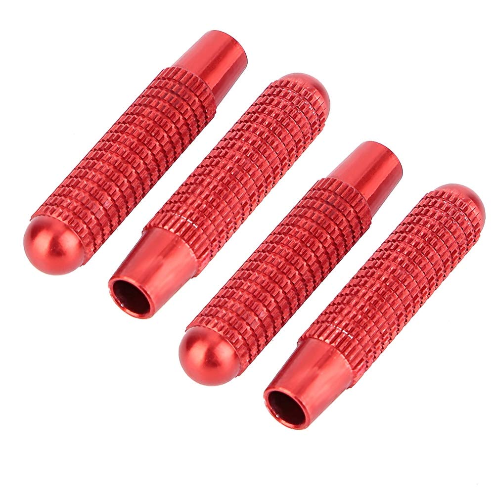 Aramox Door Lock Pins, 4pcs Car Door Lock Pin Knob Cover for Mercedes Benz