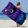 Children'S Bath Towel Gengar Towel Theme Beach Blanket Quick Dry Soft Swimming Towel For Beach Pool Bathyoga