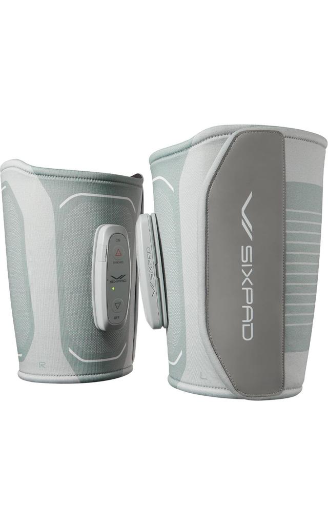 New SIXPAD Leg Belt 2 with Controller Set MTG EMS for Legs and Thighs No Gel Sheets Required Muscle Training Model (M-L) - - -