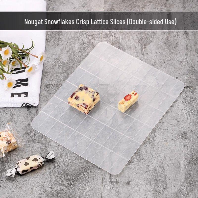 Nougat Snowflakes Crisp Shaping Pan with Live-Bottom - Full Set & Large Cooling Baking Pan