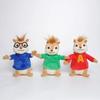 Alvin e os Esquilos Brinquedos de Pelúcia Simon Theodore Boneca Figura de Esquilo Fofa Animal de Desenho Animado Boneca Macia de Pelúcia para Presente de Natal