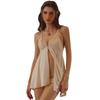 Enchanting Sheer Camisole Nightgown - Slimming & Alluring Homewear
