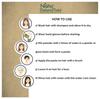 Nisha Nature Mate Dunkelbraun Henna Haarfarbe Pulver Ammoniakfrei Permanente Grauabdeckung Kräuterfarbe 45GX Packung mit 3