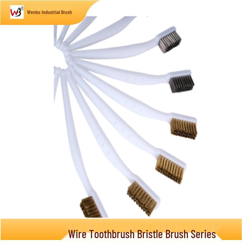 Steel & Copper Wire Mini Brush for Rust Removal