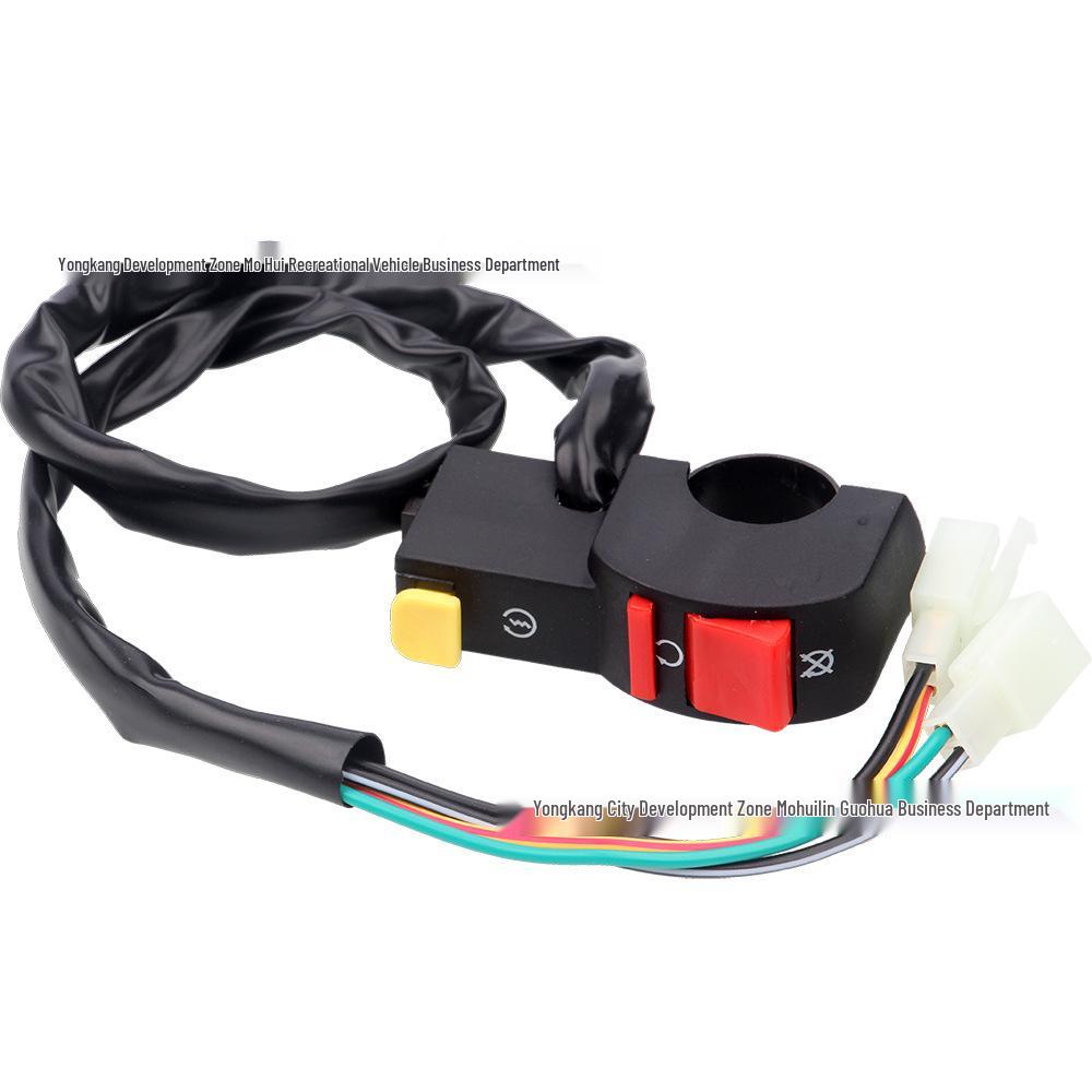 

Off-Road Vehicle Ignition and Headlight/Horn Switch for ATV, Dune Buggy, Karting Hybrid Model