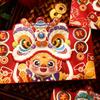 2025 New Year Packet Red Envelope Luck Money Bag Best Wishes Money Pocket Dragon Pattern Good Luck Blessing Bag Spring Festival