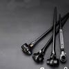 Useful Metal Ratchet Wrench Bidirectional Quick Release Wrench Double-Headed Pointed Tail Ratchet Spanner Hand Tool Kit