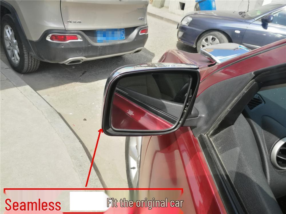 Otai Rearview Mirror Cover Reflector & Protective Sticker for 08-15 Qashqai Modification.