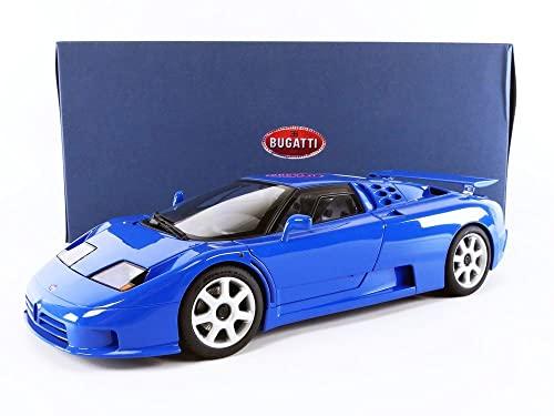 AUTOart 1/18 Scale Bugatti EB110 SS French Blue Finished Model 70917